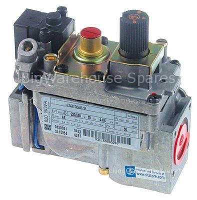 Gas valve SIT series  230V 50Hz gas inlet 1/2" gas outlet 1/2" t