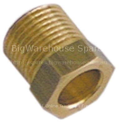 Union screw thread M13x1 tube ø 8mm Qty 1 pcs