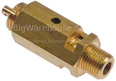 Safety valve connection 1/8" triggering pressure 1,8bar