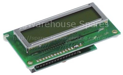 Display for coffee machine L 84mm W 44mm