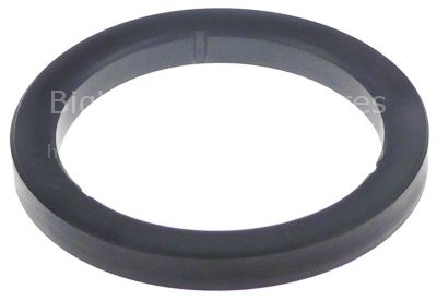 Filter holder gasket D1 ø 72mm D2 ø 56mm H 8mm with inside notch