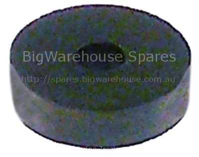 Flat gasket rubber ED ø 15mm ID ø 4mm thickness 4mm Qty 1 pcs