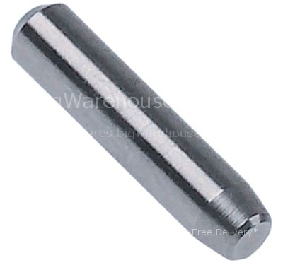 Pressure bolt ø 8mm L 35,7mm stainless steel for filling valve