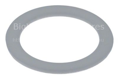 Flat gasket PTFE ED ø 57,8mm ID ø 43,3mm thickness 2mm Qty 1 pcs