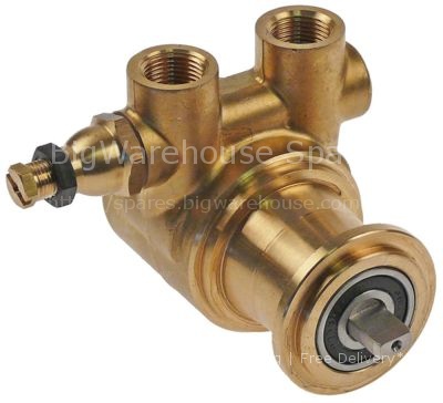 Pump head PO204 FLUID-O-TECH L 82mm 200l/h connection 3/8" GAS w