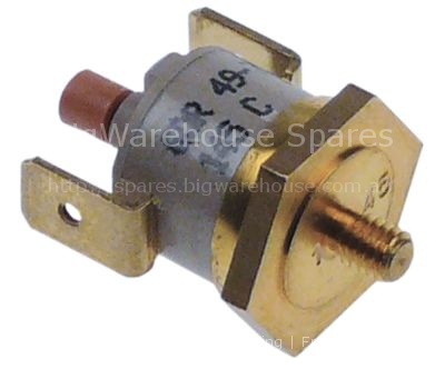 Bi-metal safety thermostat switch-off temp. 145°C 1NC 1-pole 16A