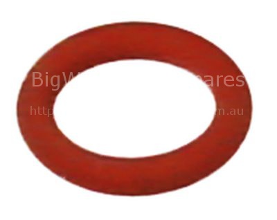 O-ring silicone thickness 1,78mm ID ø 4,48mm Qty 10 pcs