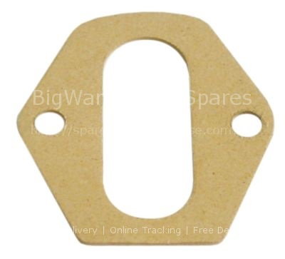 Group gasket L 79mm W 73mm thickness 2mm hole distance 55mm suit