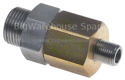 Non-return valve inlet 1/8" outlet 3/8" L 31mm for steam pipe
