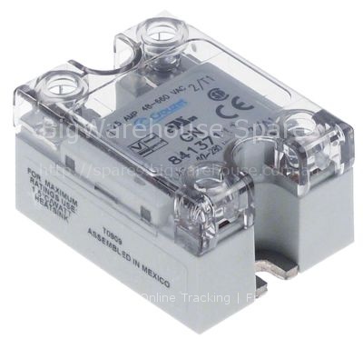 Solid state relay CROUZET 1 phase 25A 48-660V 90-280 L 58mm W 45
