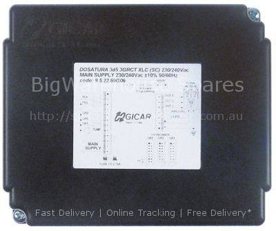 Control box 3-group 230/240V 50/60Hz type 3d5 3GRCT XLC (SC)