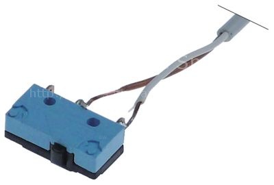 Microswitch 250V 0,1A 1NO connection male faston 6.3mm