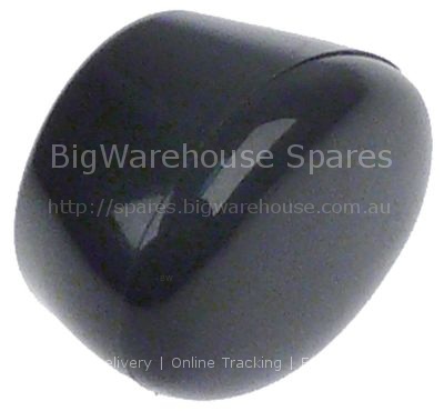 Knob shaft 5x5 black