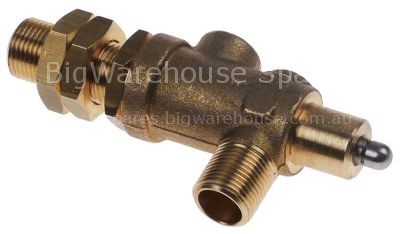 Steam tap with breathers inlet 3/8" outlet 3/8"