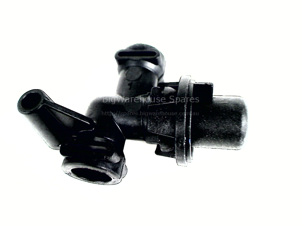 Outlet valve thermoblock
