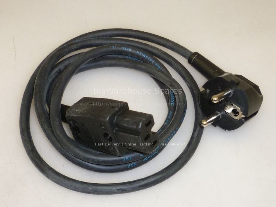 CABLE 3x1,00 sq mm COMPLETE WITH PLUG / JACK
