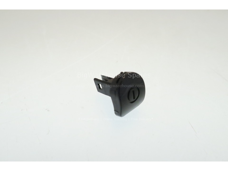 BUTTON ON / OFF RAL9005 (ABS) EN5