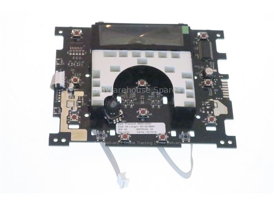 PCB & DISPL & GUIDE LUC (SW4.0 8L) (INT) ESAM5