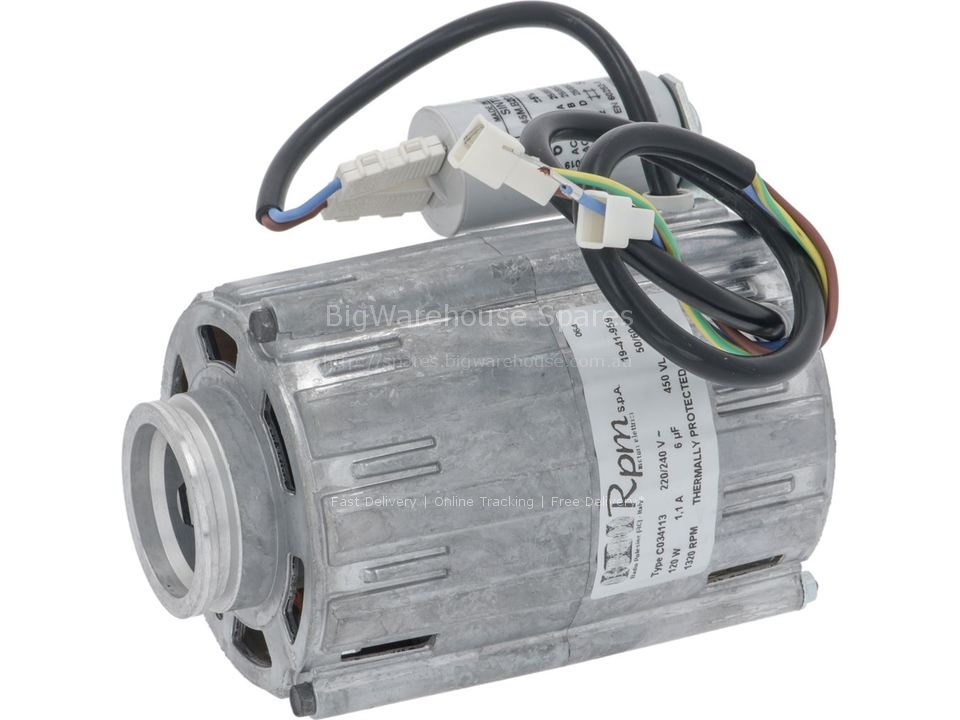 RPM MOTOR WITH CLAMP 120W