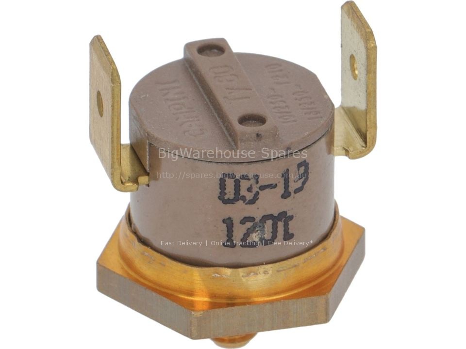 CONTACT THERMOSTAT 120 ° C 16A 250V M4