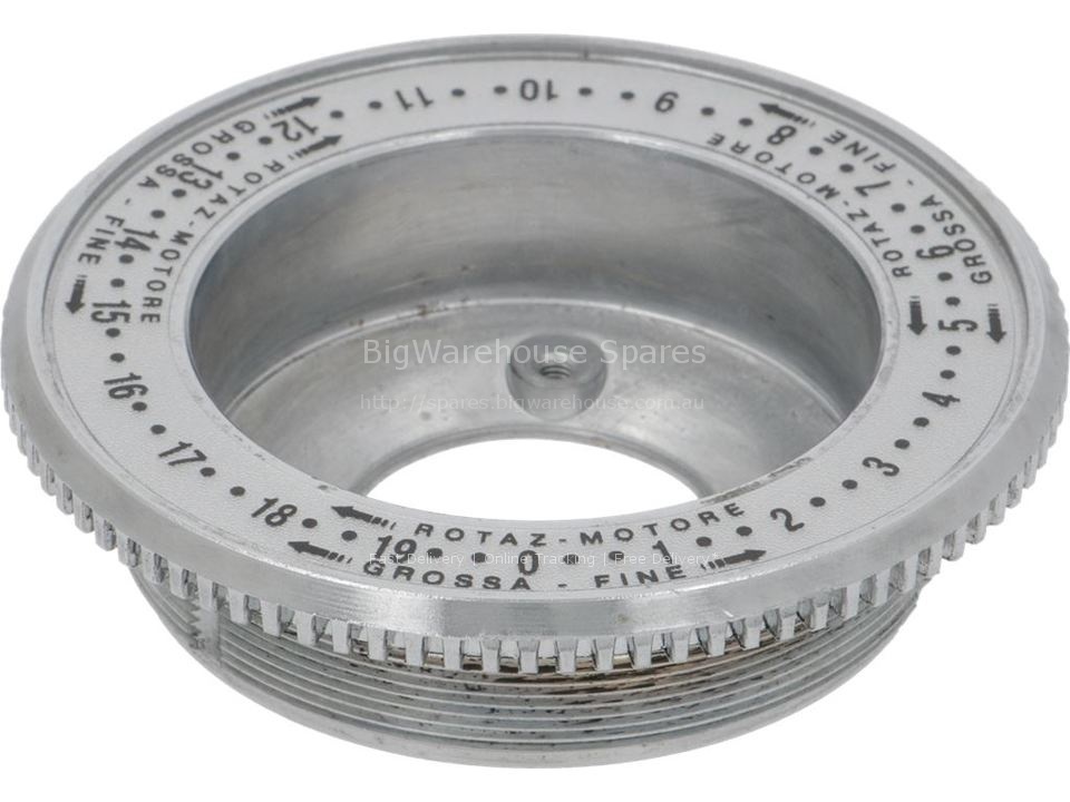 UPPER GRINDER BURRS RING NUT