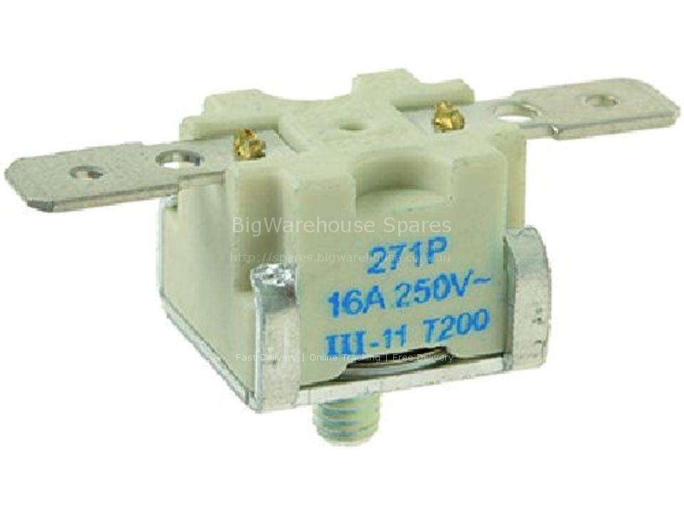 CONTACT THERMOSTAT 155°C M4 16A 250V