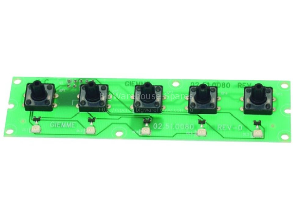 CIRCUIT PULSANTIERA 5 KEYS