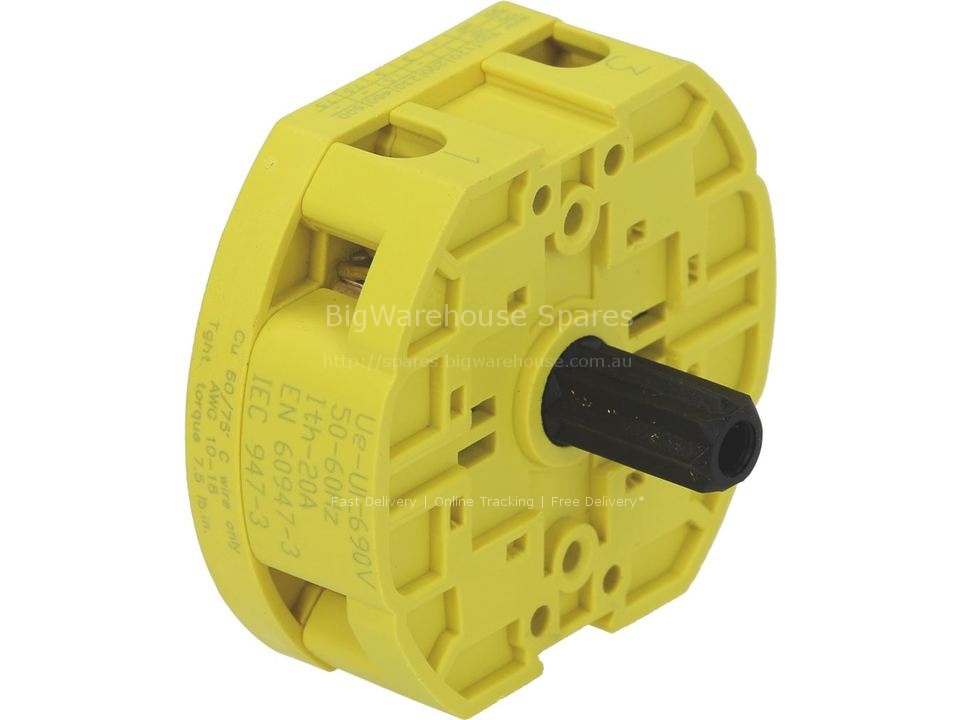 SELECTOR SWITCH 0-1 POSITION 16A 600V