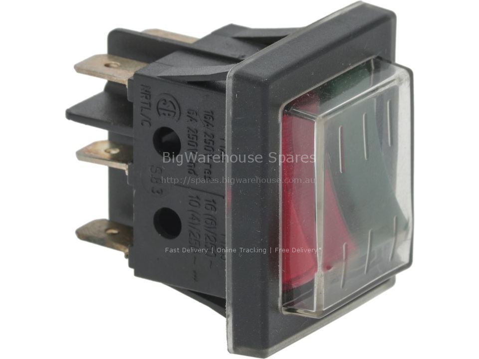 DOUBLE PUSH-BUTTON 16A 250V