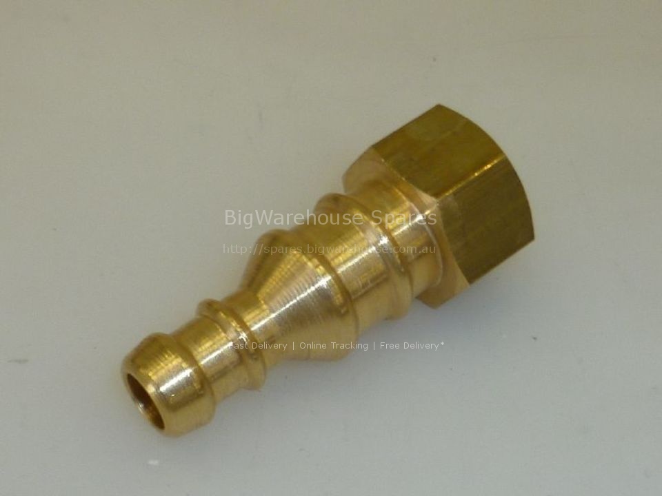 HOSE 1/4 "F GAS WITH SAFETY