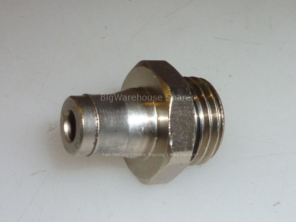 STRAIGHT QUICK 1/4 "- 4 mm diameter