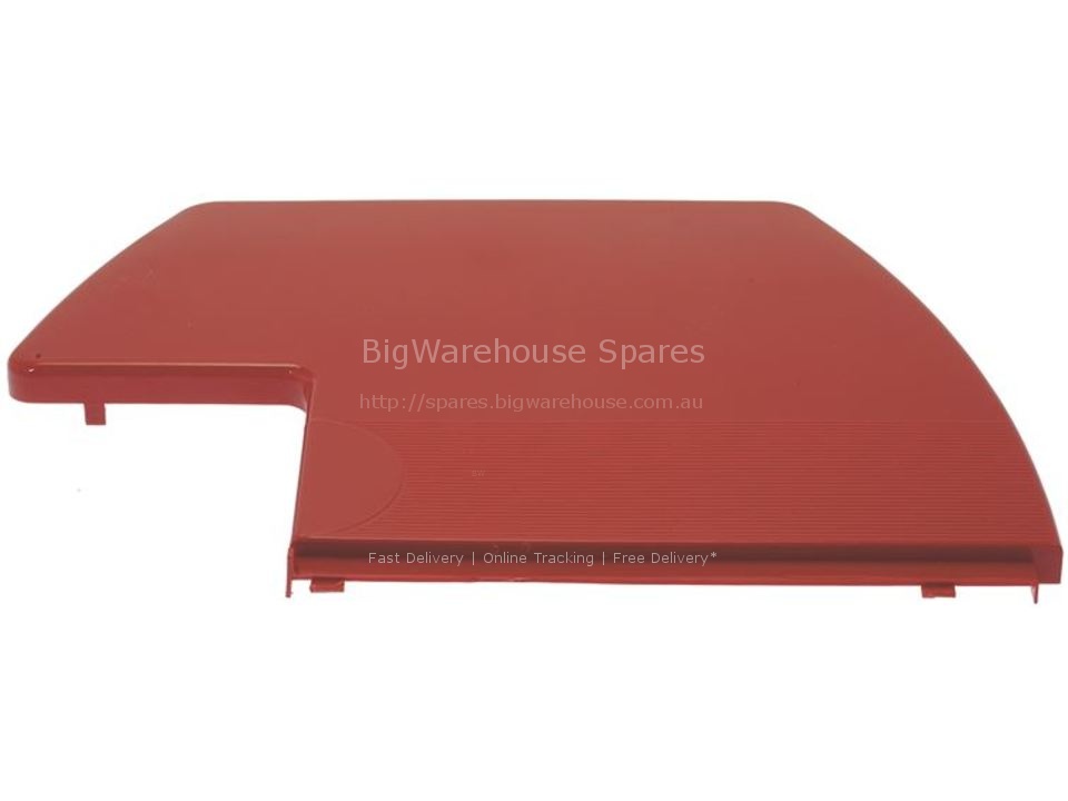 DX SIDE COVER UPPER RED