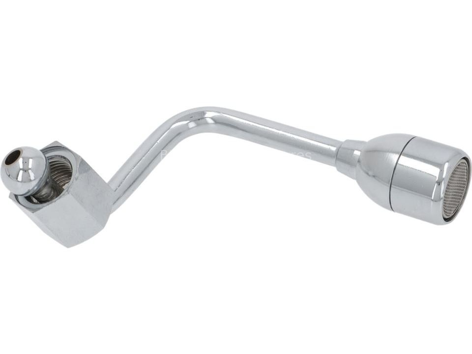 COMPLETE CHROME-PLATED WATER PIPE