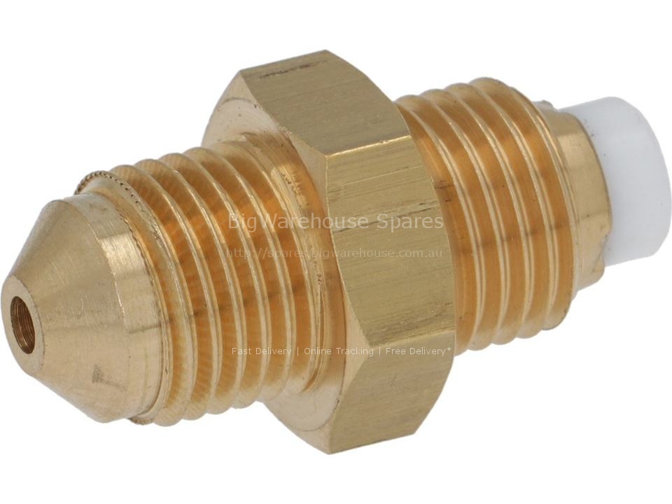 COUPLING ø 1/4"M - 1/4"M FOR INJECTOR