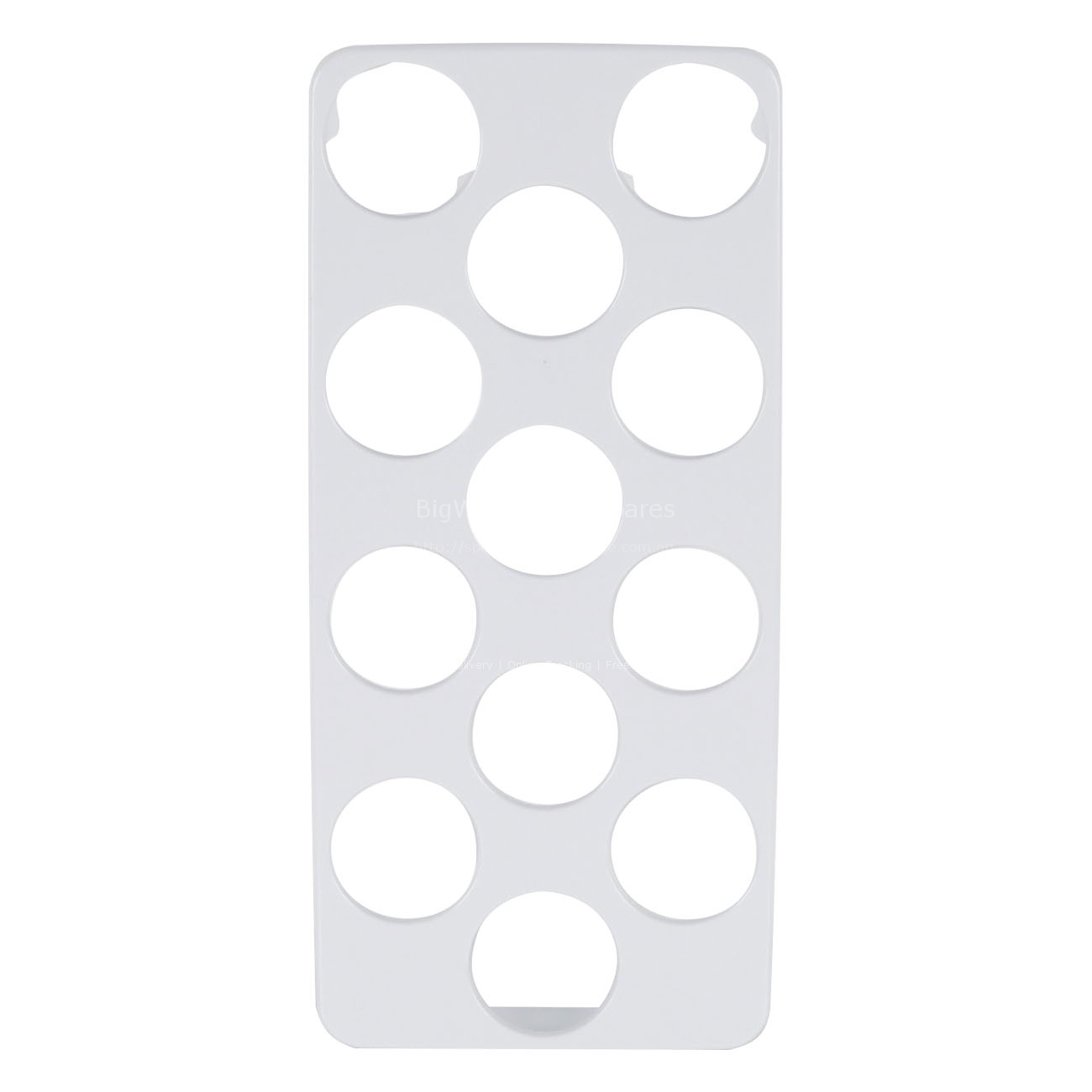 Egg holder,white,254.8x116.8mm