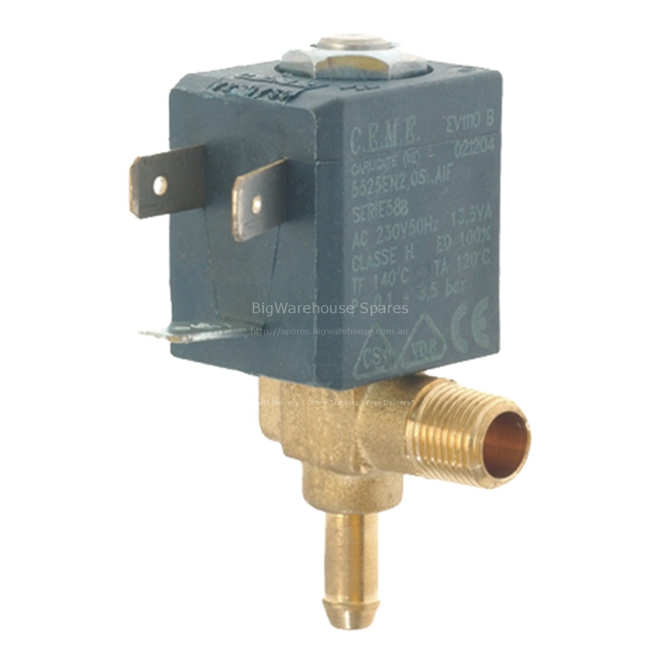 SOLENOID VALVE 2-WAY 115V 60Hz FKM