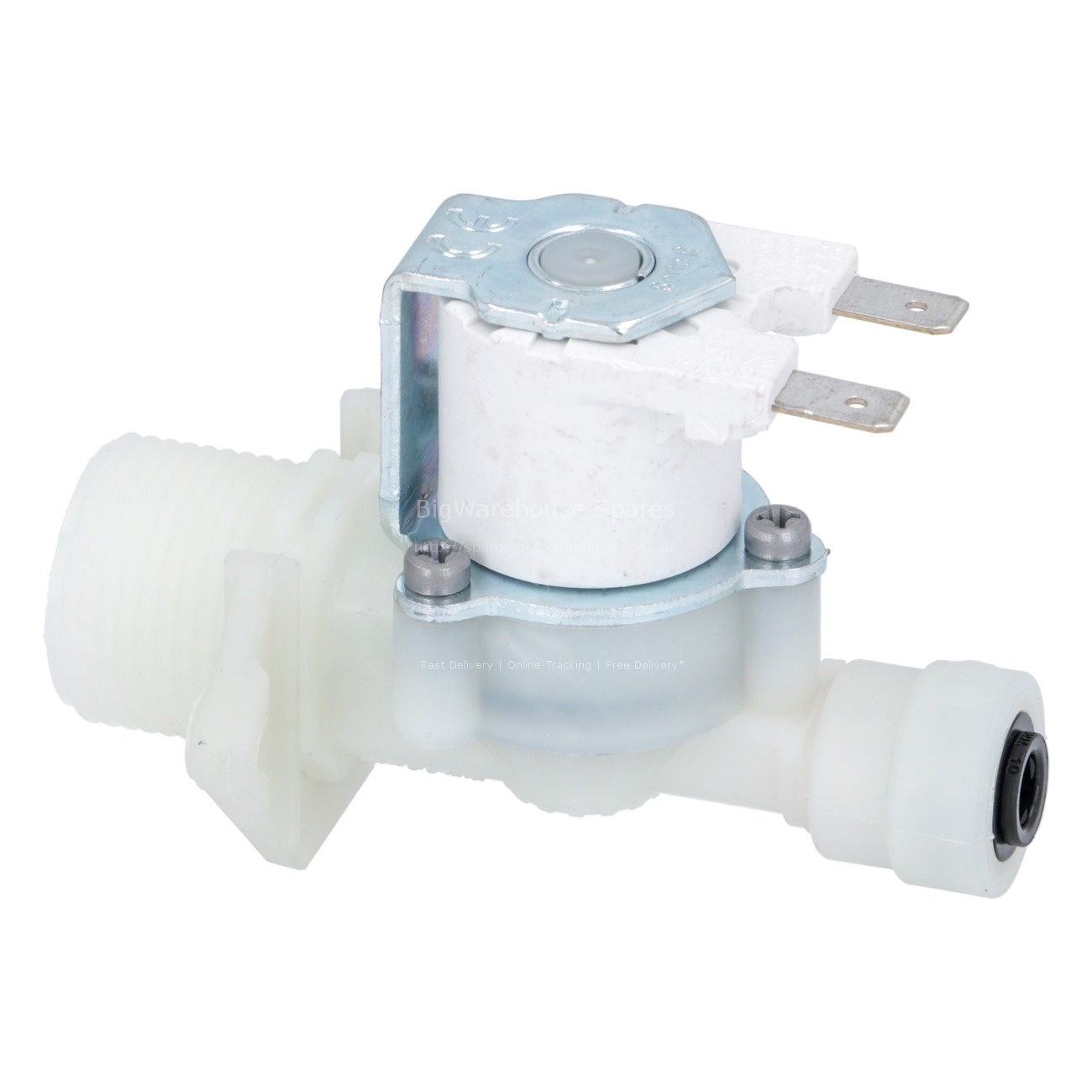 SOLENOID VALVE 1-WAY 180° ø 6 mm