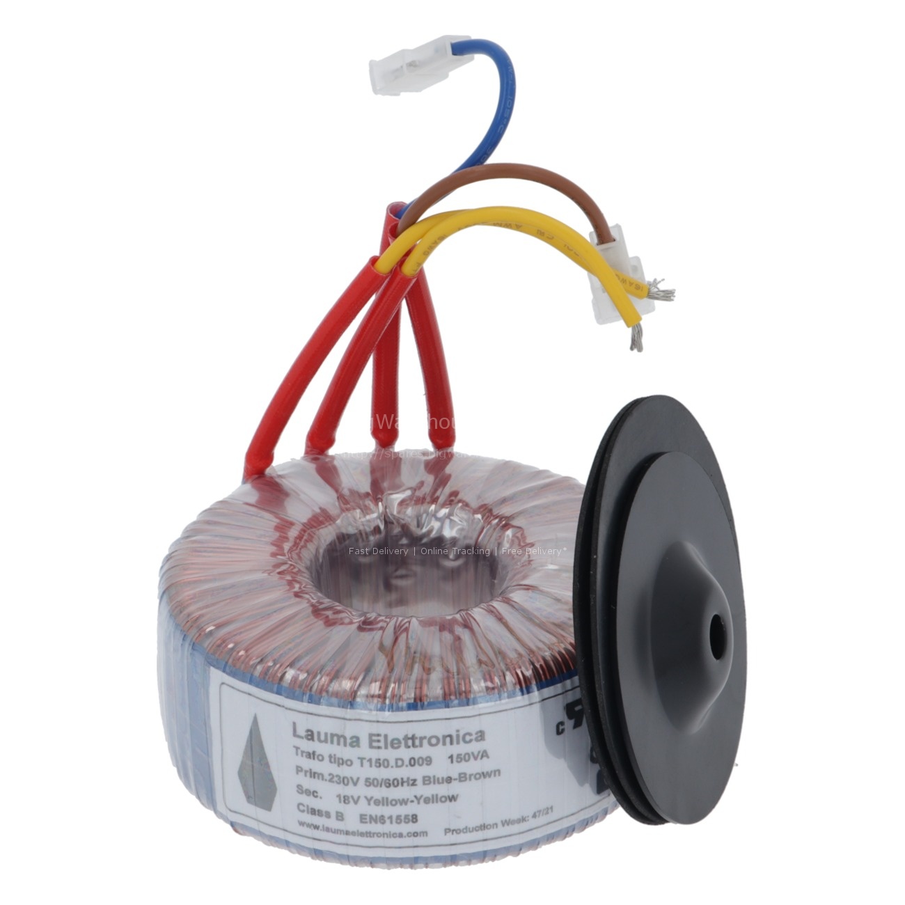 TOROIDAL TRANSFORMER 150VA 50/60Hz