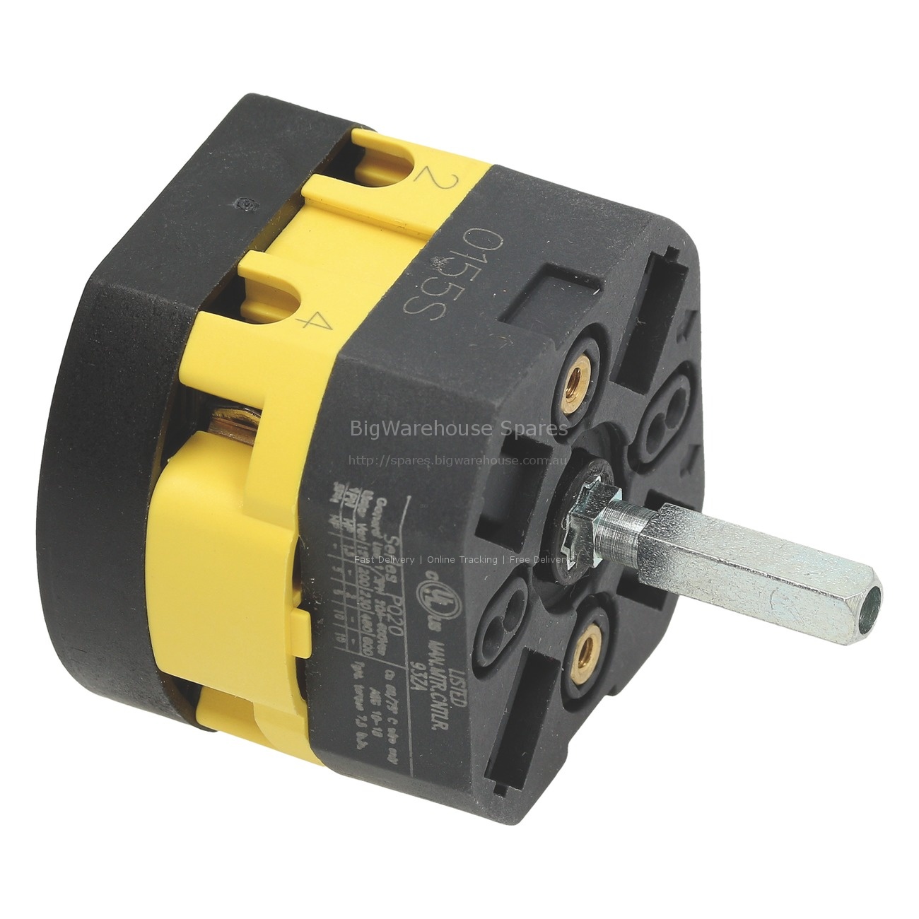 SELECTOR SWITCH 0-1 POSITIONS 16A 500V