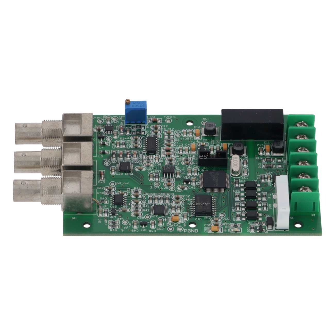 WATER QUALITY CONTROL ANALYZER BOARD