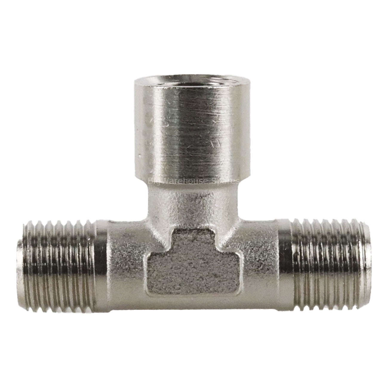 T FITTING MFM 1/4 CYLIN.