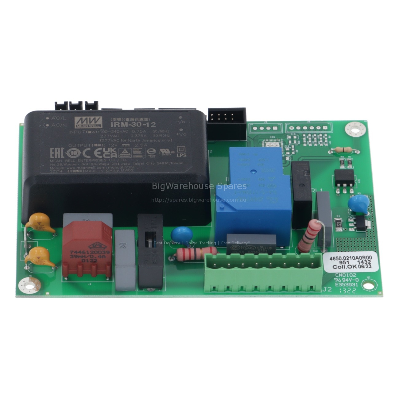 MAIN BOARD 220/100 V 4650.0210A0R00-XXX