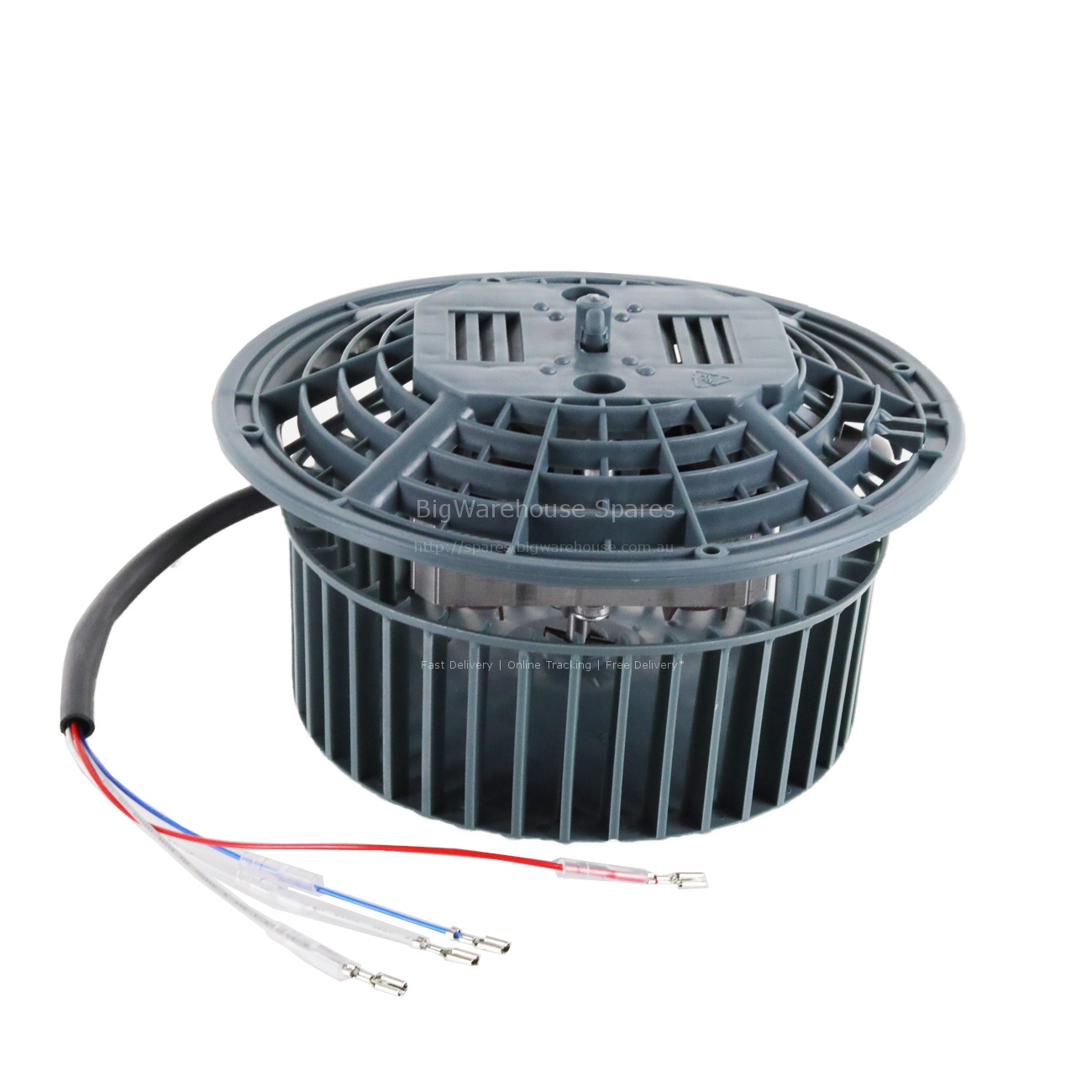 MOTOR FAN ASSY LH -600MM WIRES