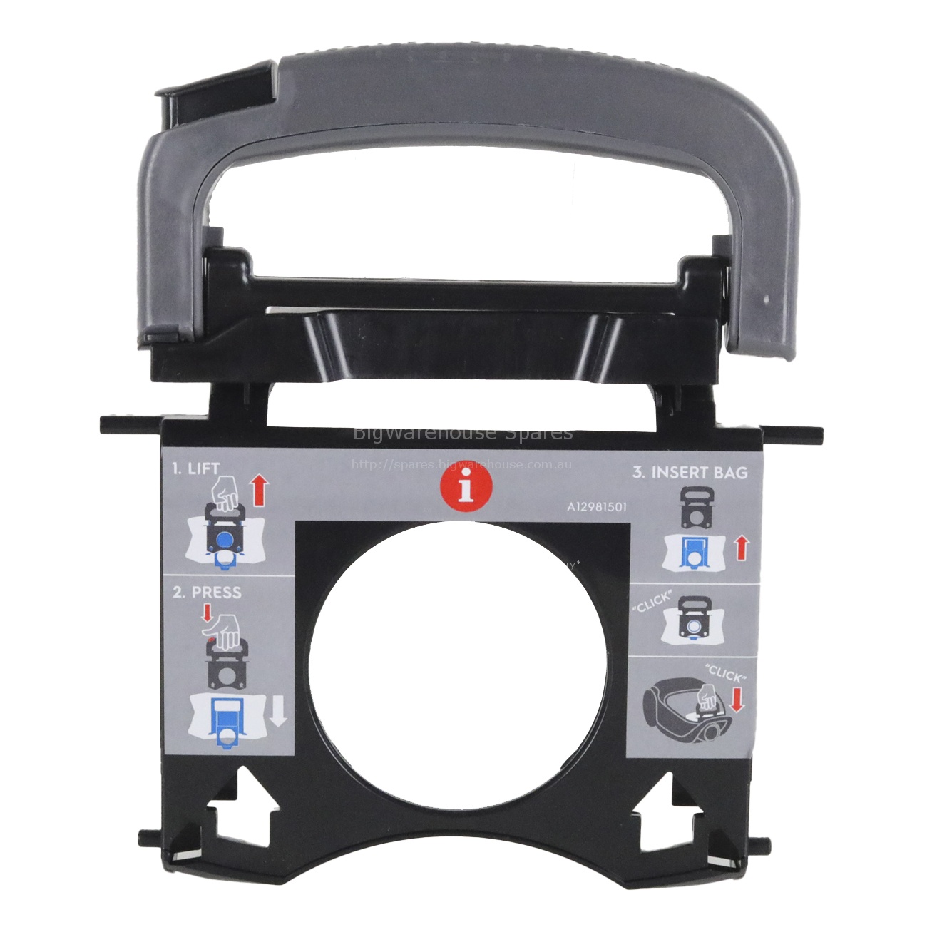 HOLDER DUST BAG BLACK
