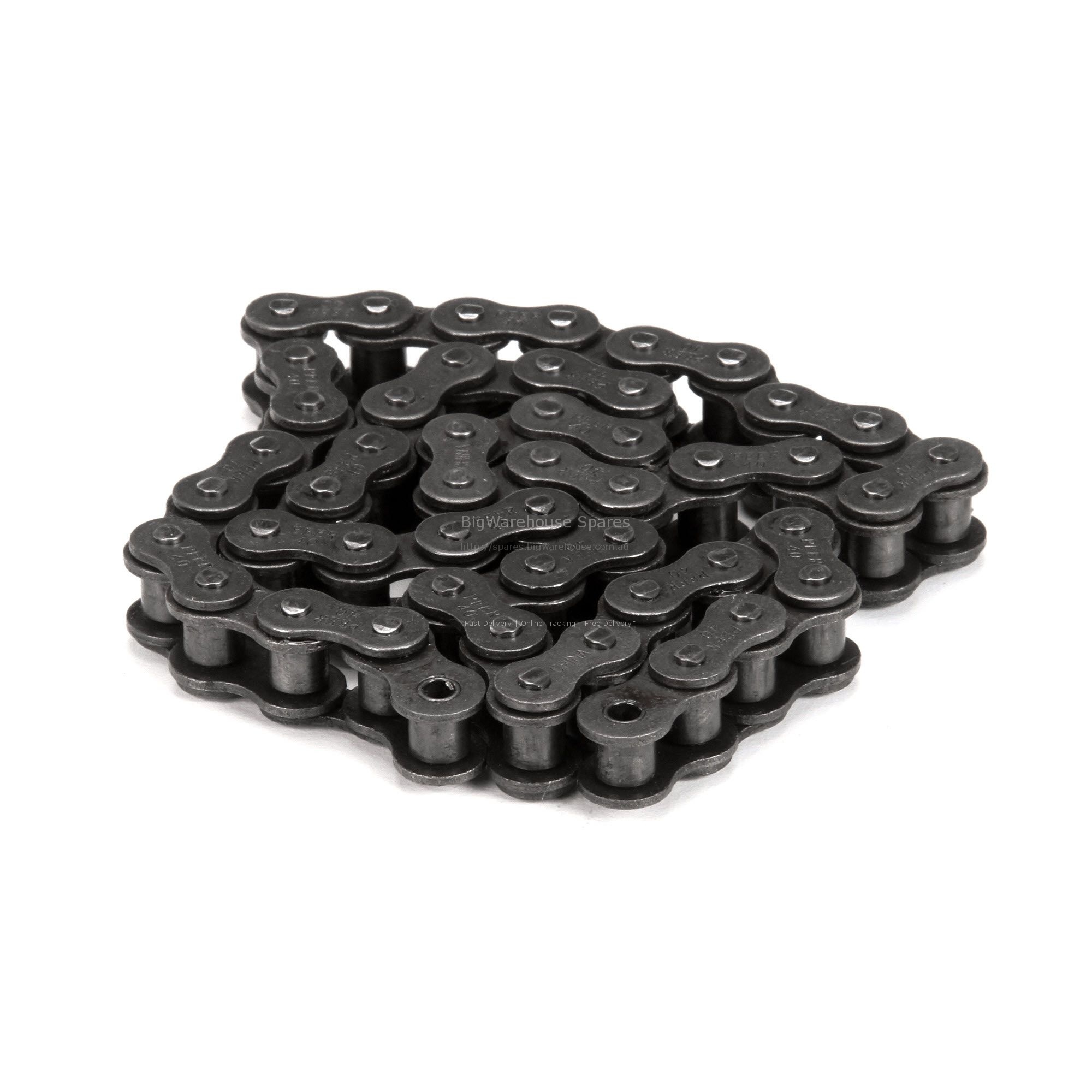 CHAIN;ROLLER #40 24-1/2 PS250