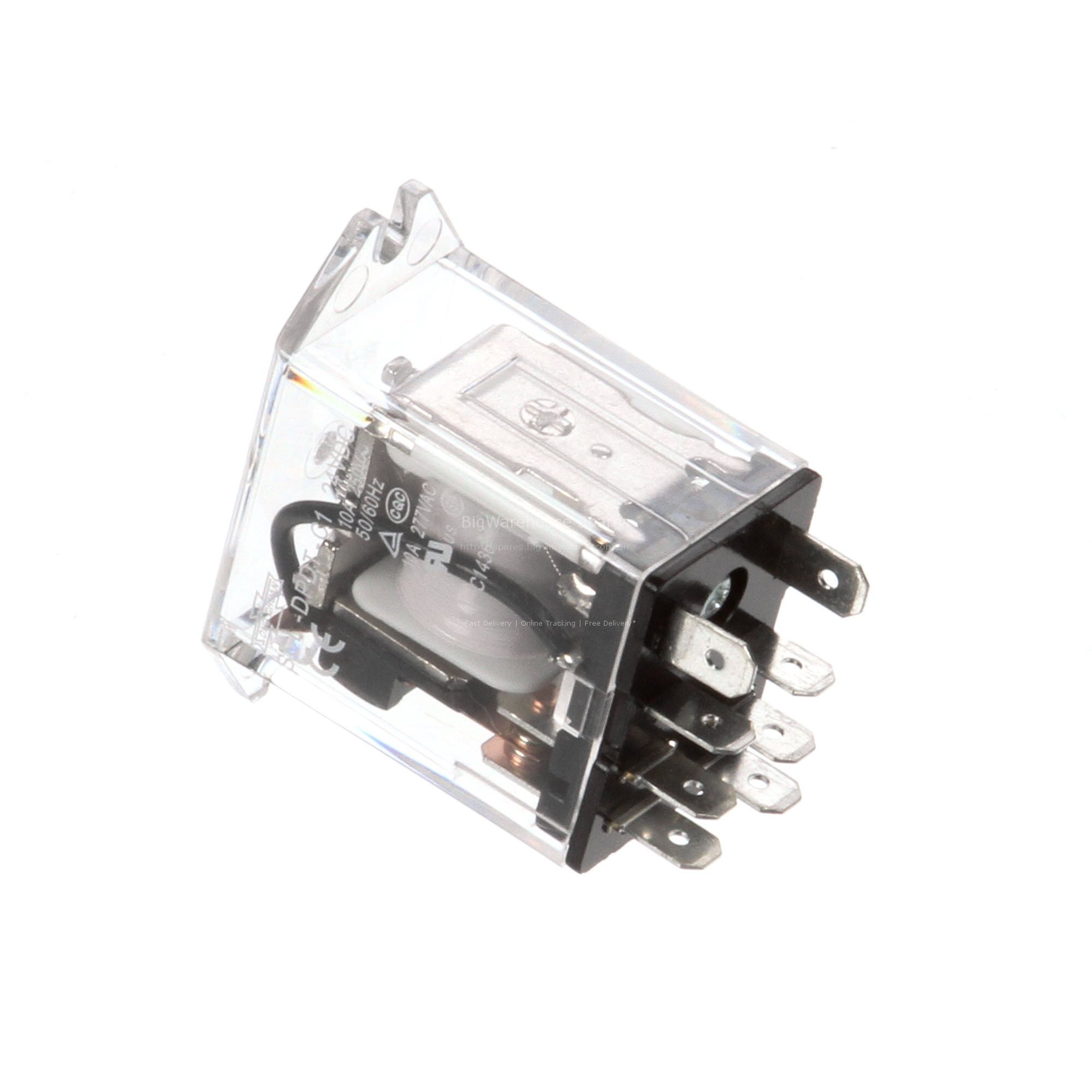RELAY;DPDT 24VDC COIL