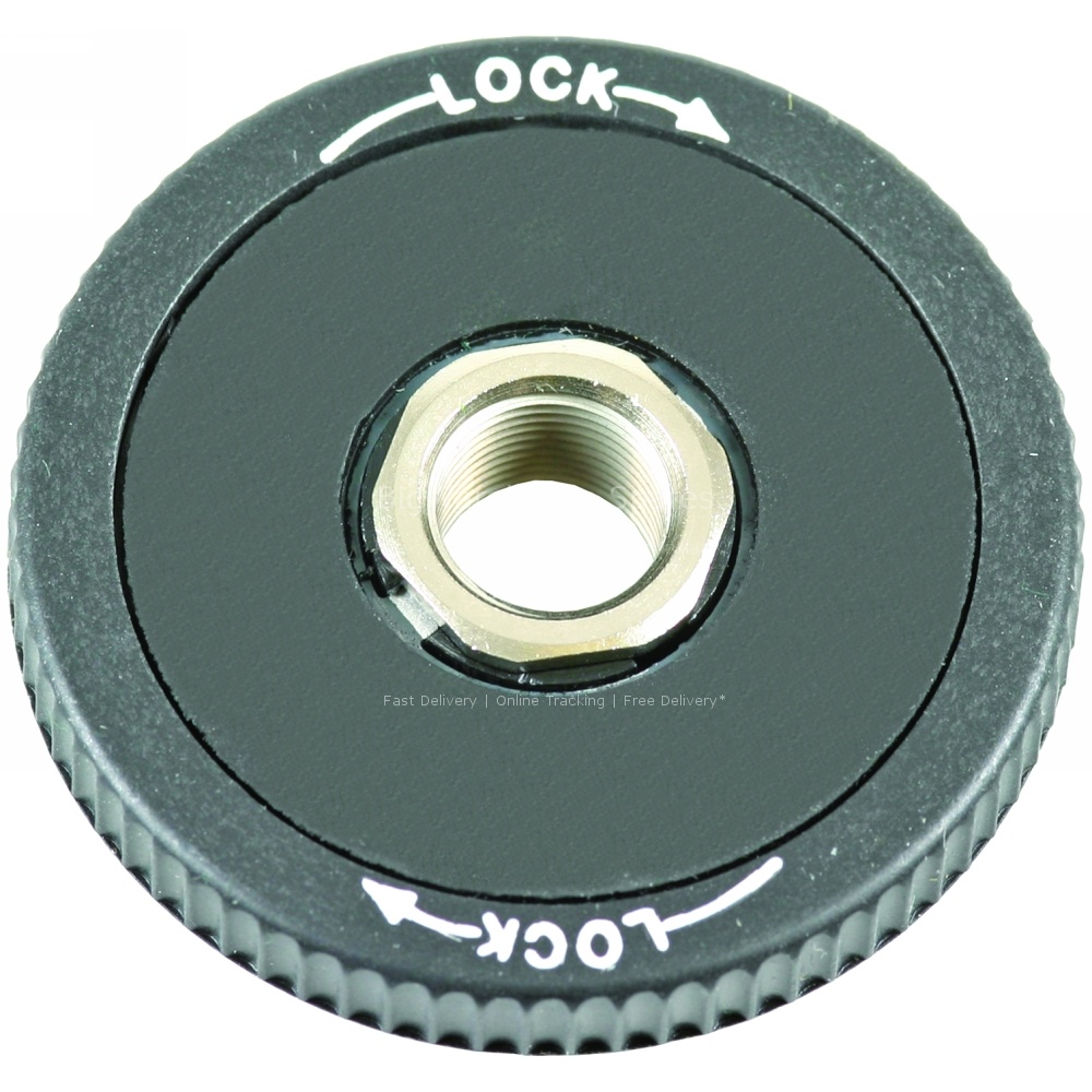 KNOB;LOCK PHENOLIC BLACK