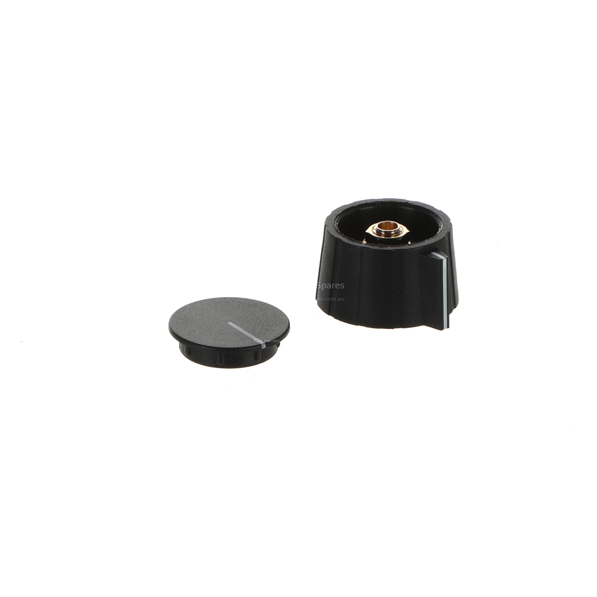 Knob,Collet .25 W/Pntrcap