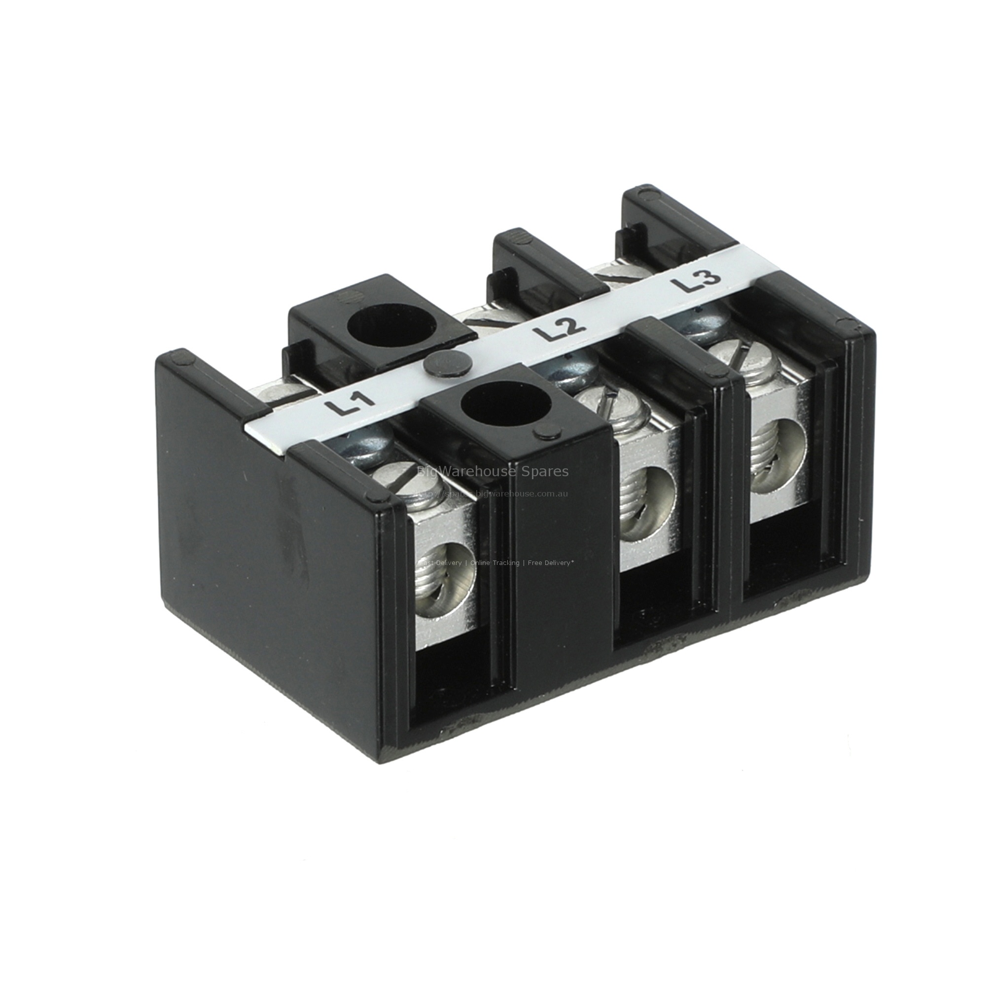 Terminal Block, 3 Pole, 600V, 115A