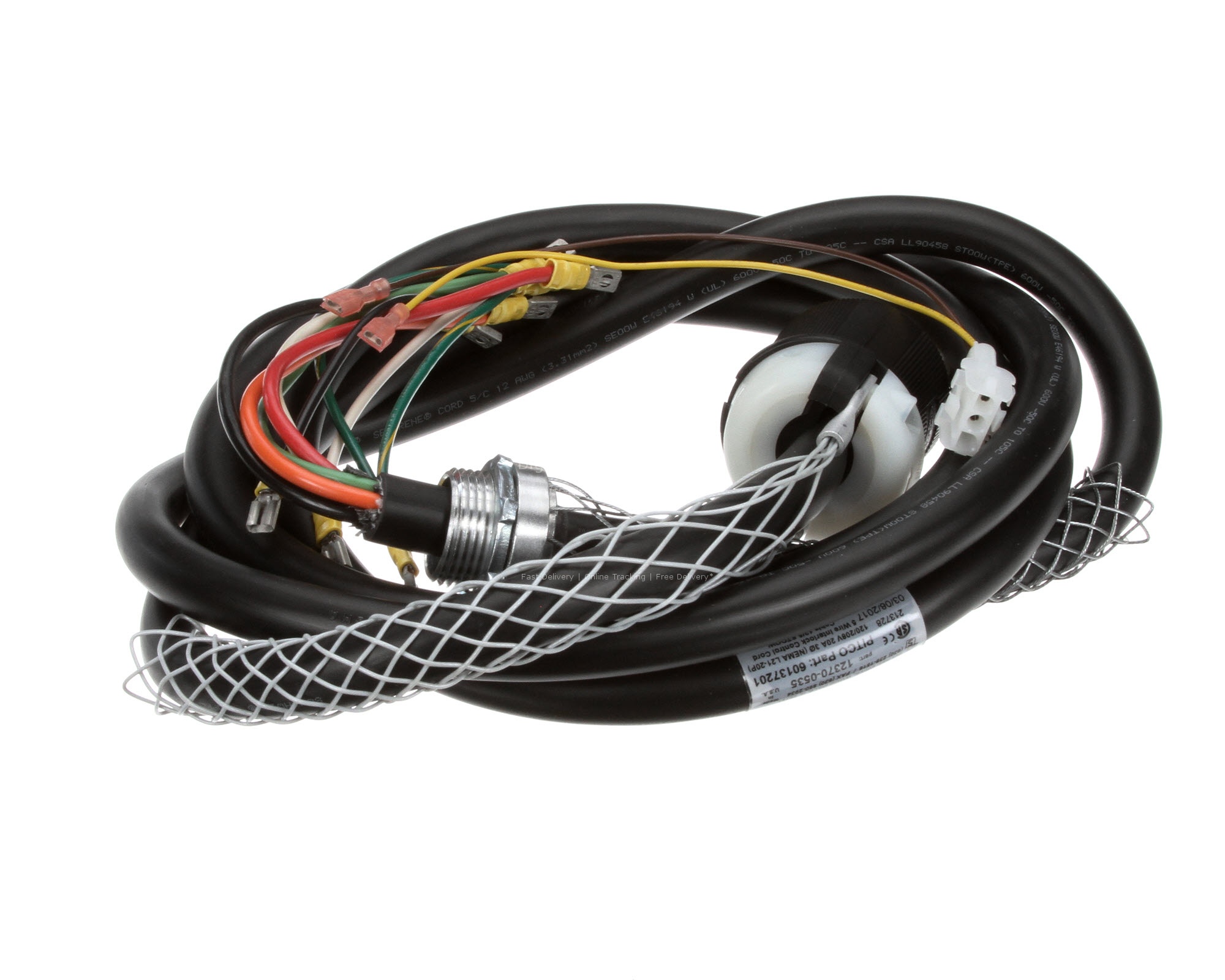 CORD 5WIRE W/PLUG NEMA L21-20P